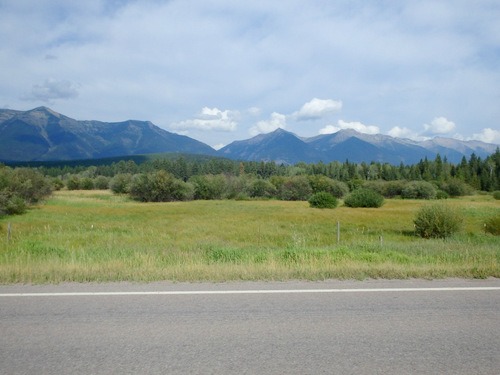 GDMBR: Looking east as we pedal south on Hwy 83.